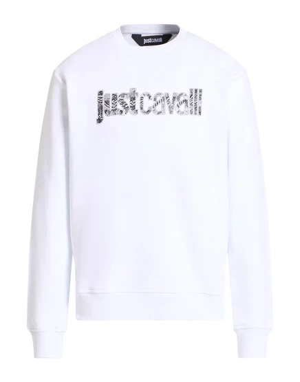 Мужской свитшот Just Cavalli WONDERWOMAN, белый