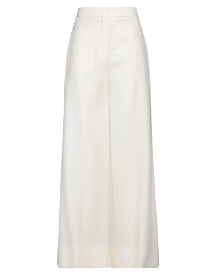 Женские брюки Stella McCartney широкие, молочные