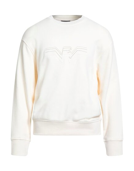 Мужская толстовка Emporio Armani Lorenz SP, светло-кремовая
