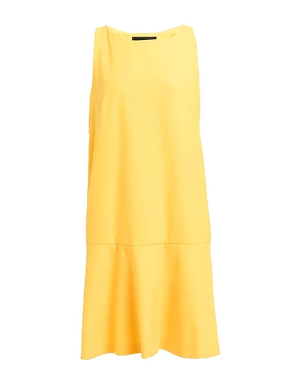 Женское мини-платье Boutique Moschino с бантом, желтое