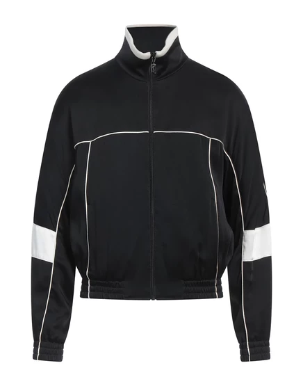 Мужская куртка Saint Laurent Lorenz_SP атласная, чёрная