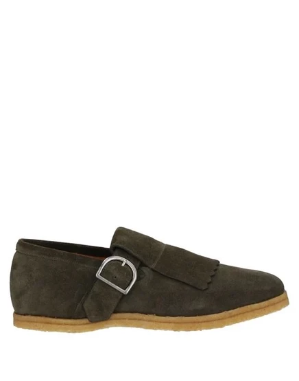 BALLY Мокасины зелёный милитари