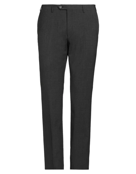 Мужские брюки Corneliani, шерстяные, тёмно-серые