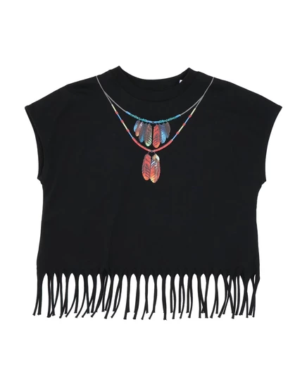 Детская футболка Marcelo Burlon, черная