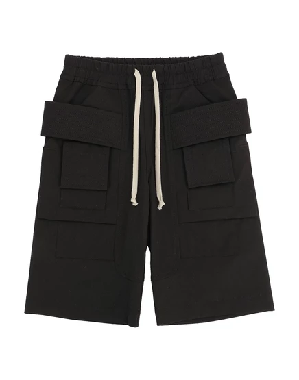 Мужские бермуды Rick Owens Promotion Junior, чёрные