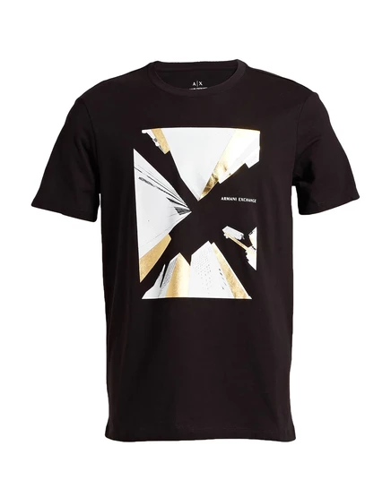 Мужская футболка Armani Exchange, черная