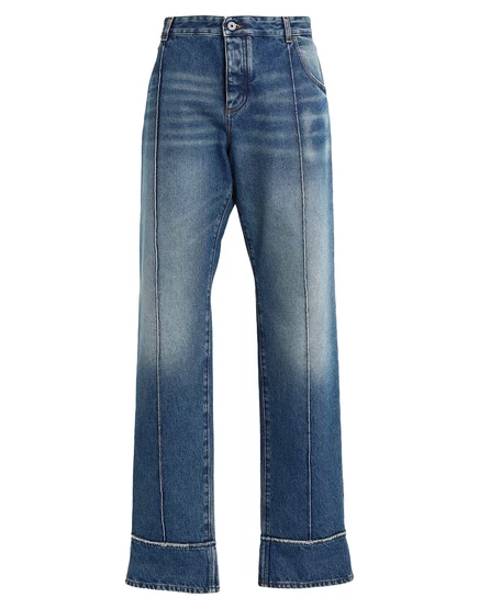 Мужские джинсы Balmain Jeans прямые, синие