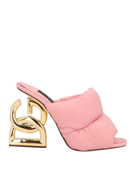 Женские сандалии Dolce & Gabbana, розовые