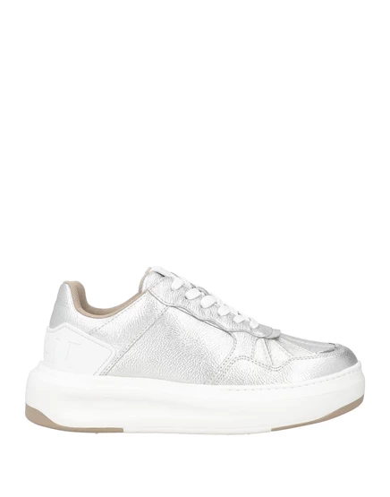 Женские низкие кеды Emporio Armani Lorenz_SP, серебристые
