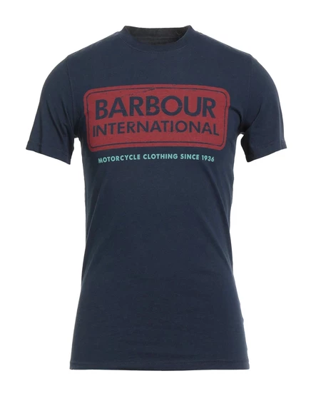 Мужская футболка Barbour Lorenz_SP, иссиня-чёрная