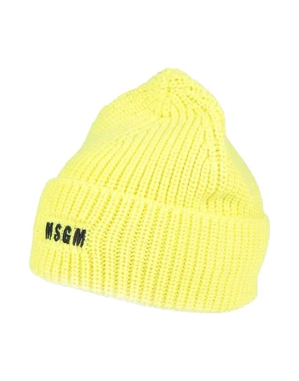 MSGM Головной убор жёлтый