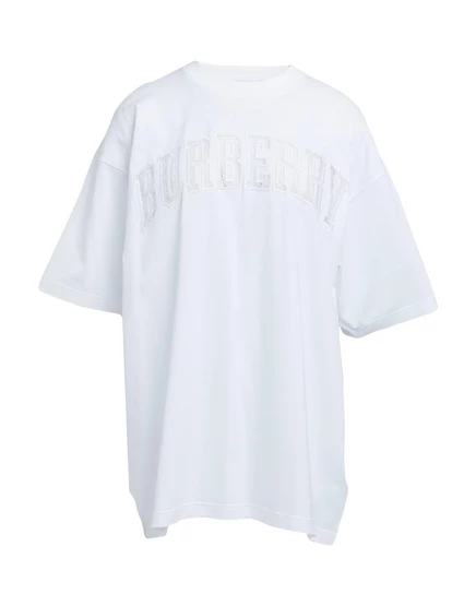 Женская футболка Burberry, белая