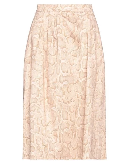 ELISABETTA FRANCHI Юбка миди бежевый