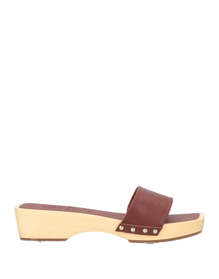 ZEUS + DIONE x ANCIENT GREEK SANDALS PAPERMAG тёмно-коричневый