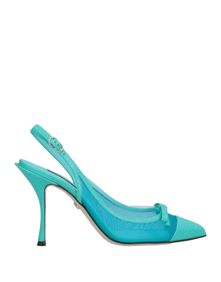 Женские туфли Dolce & Gabbana HAMISH, бирюзовые