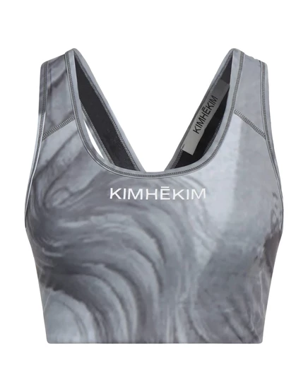 Женский спортивный топ Kimhekim Wonderwoman, серый