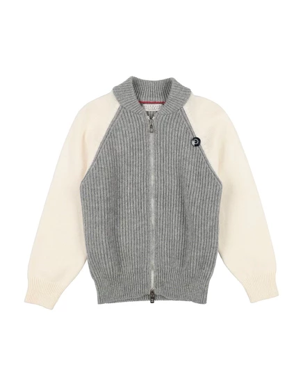 Мужской кардиган Brunello Cucinelli кашемировый, серый