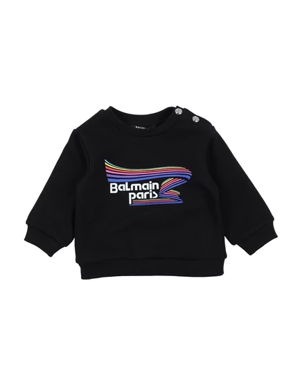 Унисекс свитшот Balmain promotion_baby, чёрный