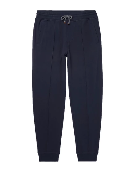 Мужские брюки Brunello Cucinelli MIDAUTUMN2, иссиня-чёрные