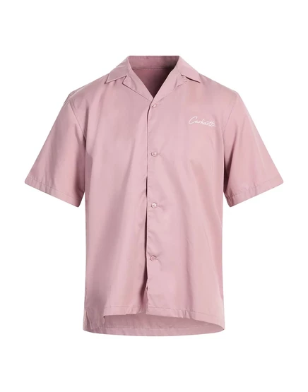 Мужская рубашка Carhartt, пыльно-розовая