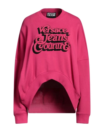 Женский свитшот Versace Jeans Couture PAPERMAG, фуксия