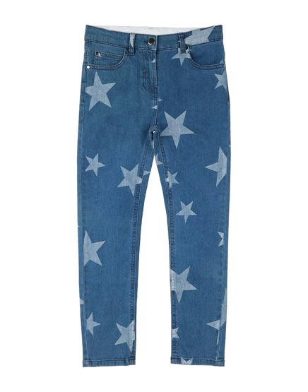 Джинсы для девочек Stella McCartney Kids, синие