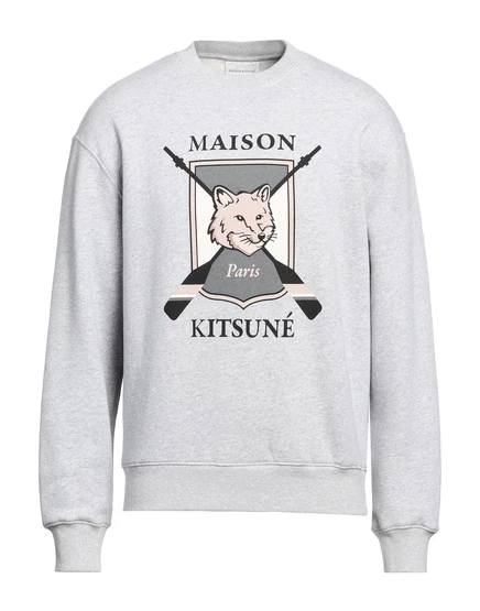 Мужской свитшот Maison Kitsuné PAPERMAG, светло-серый