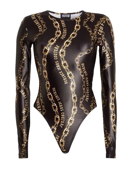 VERSACE JEANS COUTURE Топ-боди чёрный