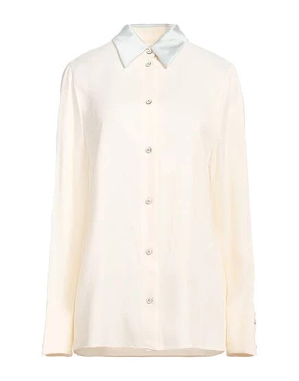 JIL SANDER Pубашка слоновая кость