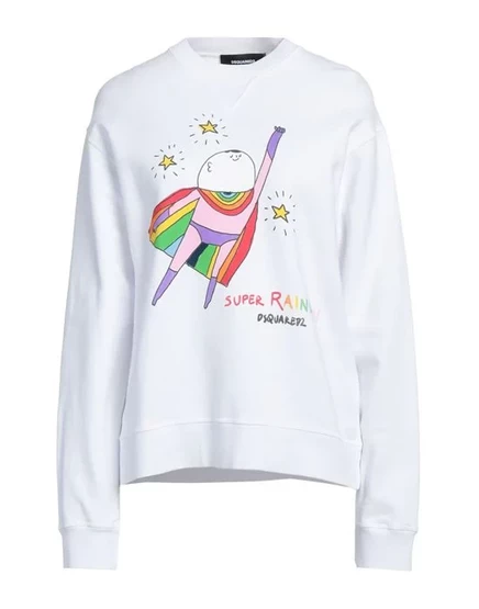 DSQUARED2 Толстовка белый