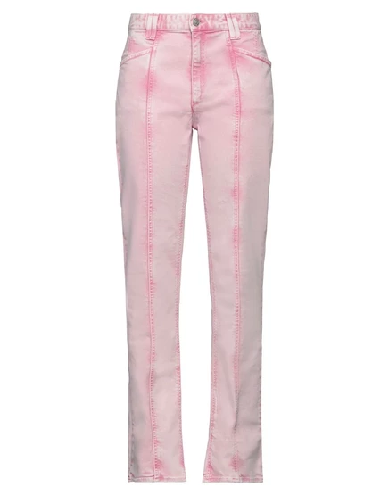 Женские брюки Isabel Marant Jadr зауженные, розовые