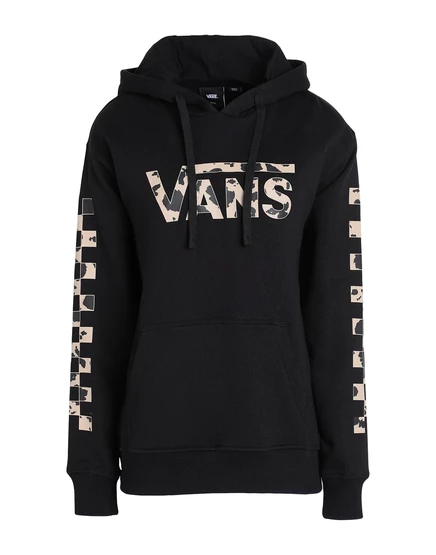 Женская толстовка Vans Wonderwoman флисовая, чёрная