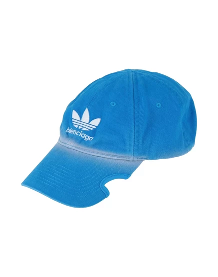 Мужская кепка Balenciaga x Adidas Originals, лазурная