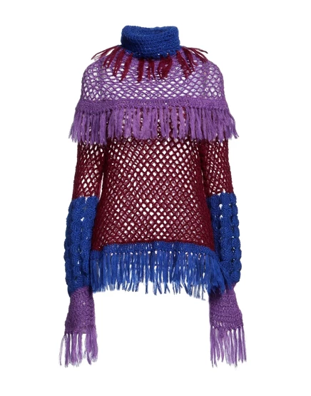 Женская водолазка Alberta Ferretti WONDERWOMAN, фиолетовая