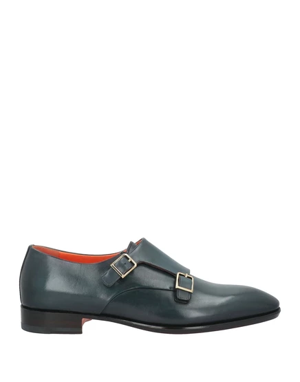 SANTONI Loafers тёмно-зелёный