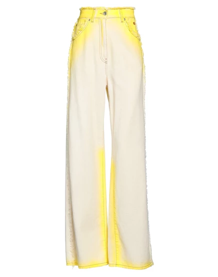Женские джинсы MSGM PAPERMAG, желтые