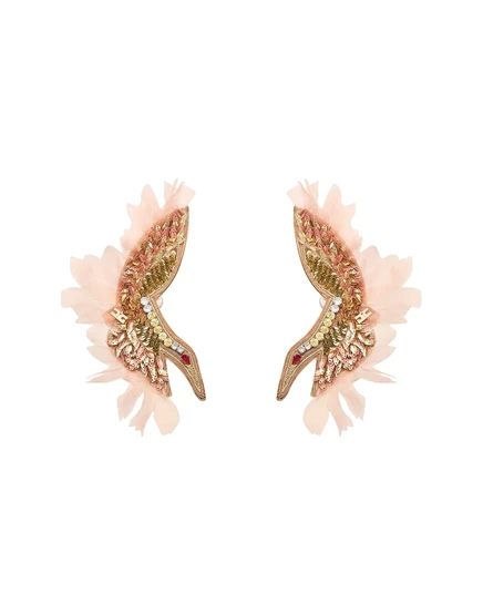 Женские серьги Elisabetta Franchi, пудровые