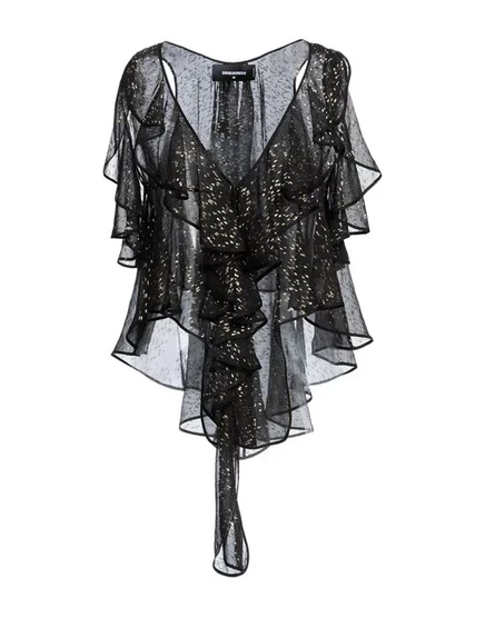 DSQUARED2 Топ без рукавов чёрный
