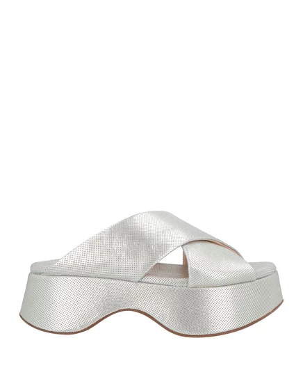 Женские сандалии AGL Sandals, серебристые