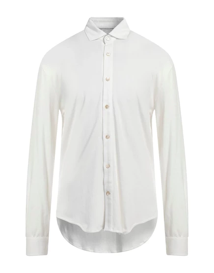 ELEVENTY Shirts гипсово-белый