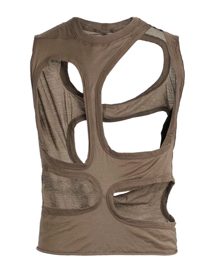 Мужская майка DRKSHDW by Rick Owens Lorenz_SP, хаки