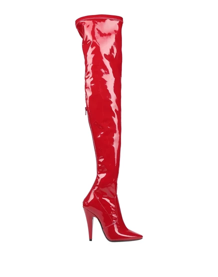 Женские ботильоны Saint Laurent Agata, красные