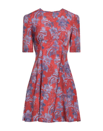 VERSACE JEANS COUTURE Короткое платье кирпичный