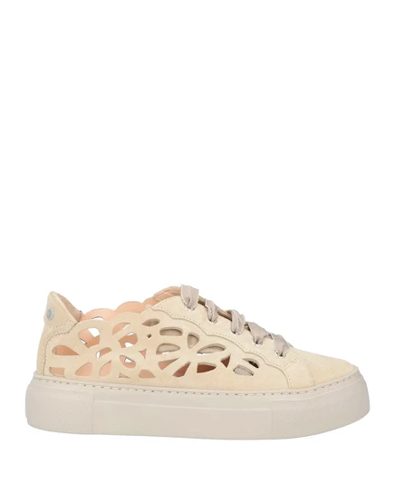 Женские кеды AGL Sneakers, замша, бежевые
