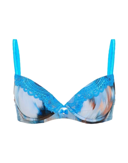 Женский бюстгальтер Wacoal Wonderwoman push-up, лазурный