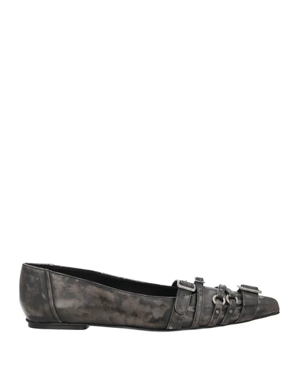 Женские балетки Acne Studios Lorenz_SP, графитовые