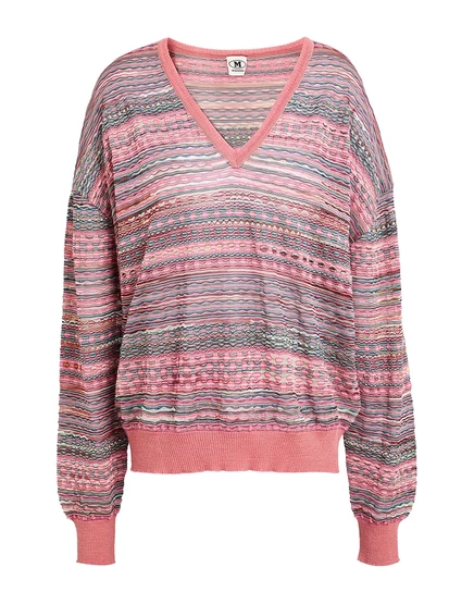 M MISSONI Свитер лососево-розовый