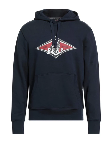 Мужское худи Bear Sweatshirts, темно-синее