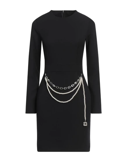 Женское мини-платье GALLE Paris PAPERMAG креп, черное