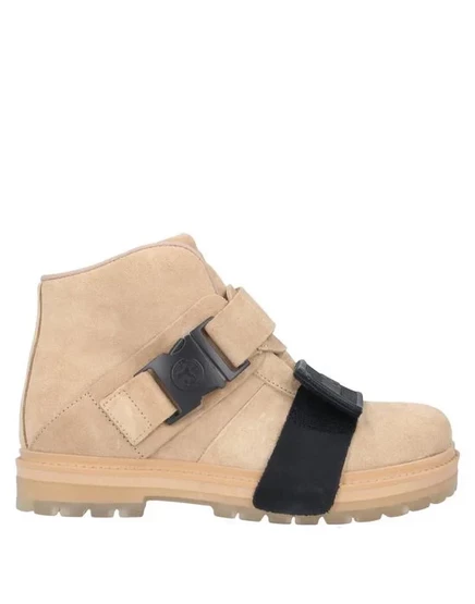 Женские полусапоги Rick Owens x Birkenstock из кожи и замши, верблюжий